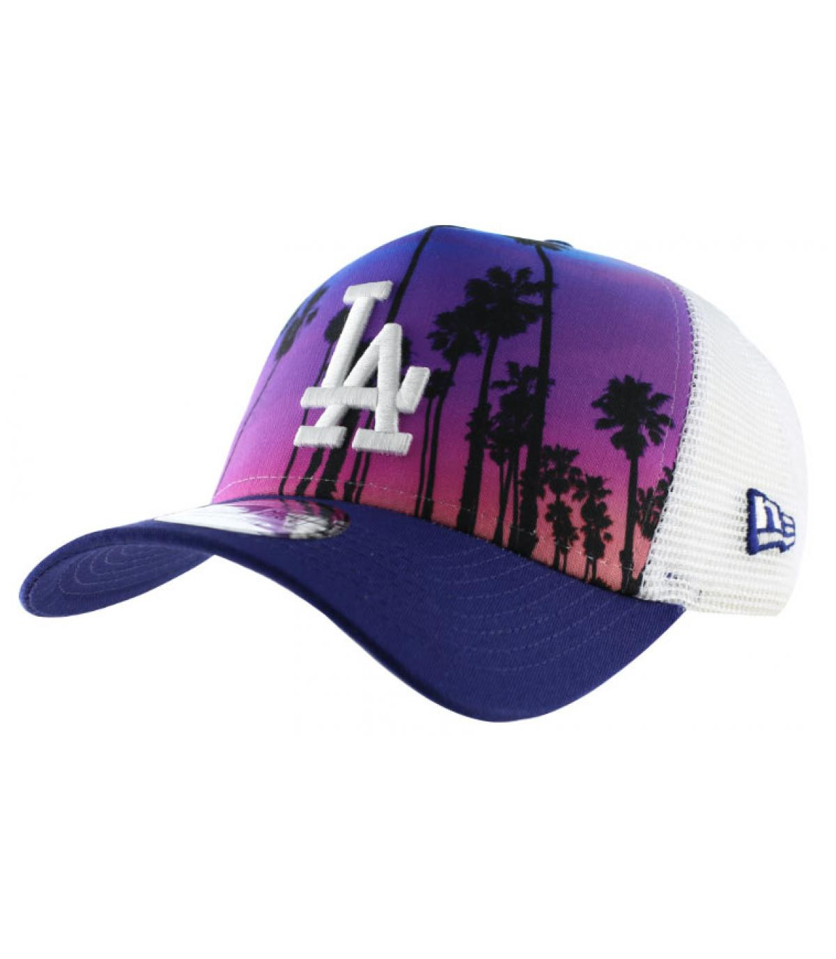 Trucker LA West Coast print navy pink New Era Trucker LA West Coast print navy pink New Era